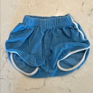 We Are Kids Unisex Terrycloth Blue Shorts